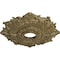 Ekena Millwork Riley Ceiling Medallion (Canopies up to 4 5/8"), 18"OD x 3 1/2"ID x 1 1/2"P, Mississippi Mud Crackle CM18RLMMC - alternate 3